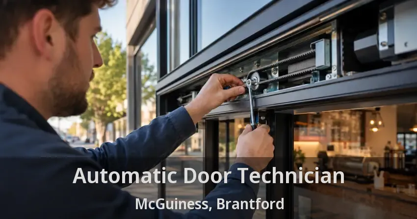 Automatic Door Technician McGuiness, Brantford - ON