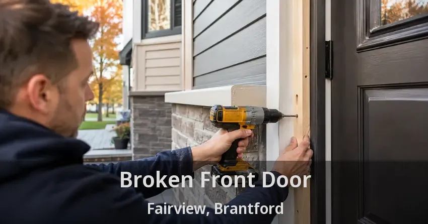 Broken Front Door Fairview, Brantford - ON