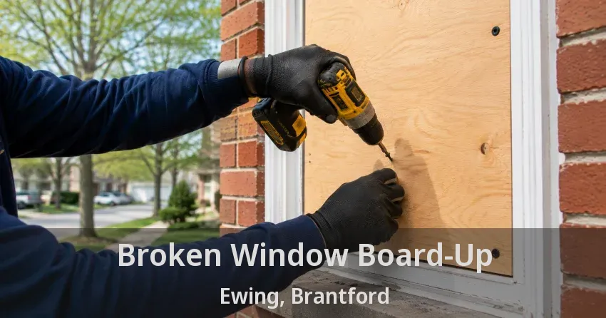 Broken Window Board-Up Ewing, Brantford - ON