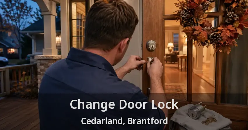 Change Door Lock Cedarland, Brantford - ON
