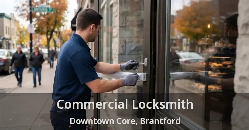 Commercial Locksmith Downtown Core, Brantford - ON