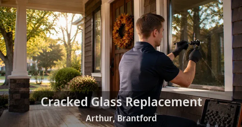 Cracked Glass Replacement Arthur, Brantford - ON