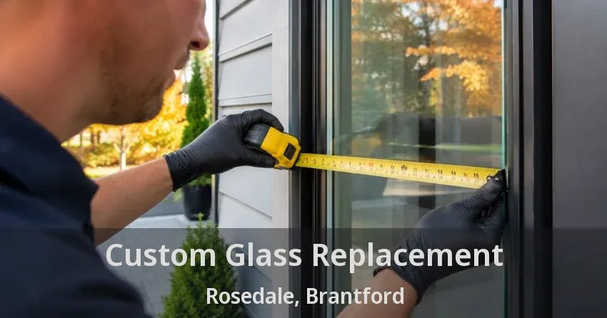 Custom Glass Replacement Rosedale, Brantford - ON