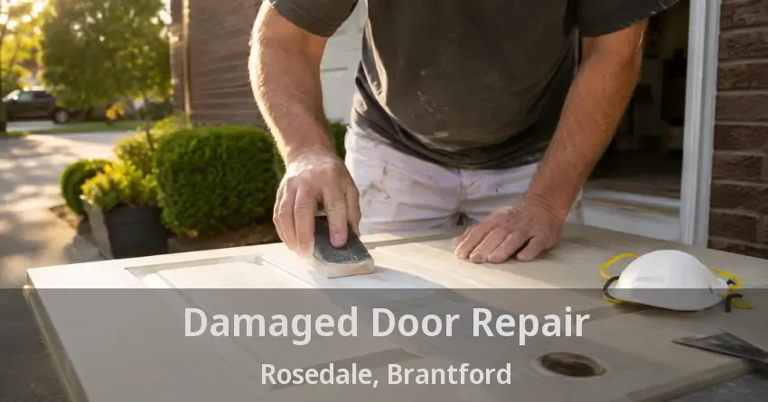 Damaged Door Repair Rosedale, Brantford - ON