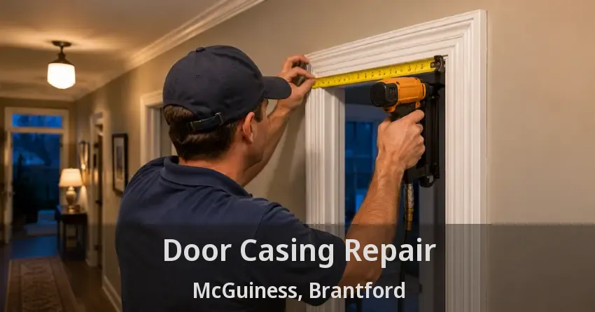 Door Casing Repair McGuiness, Brantford - ON