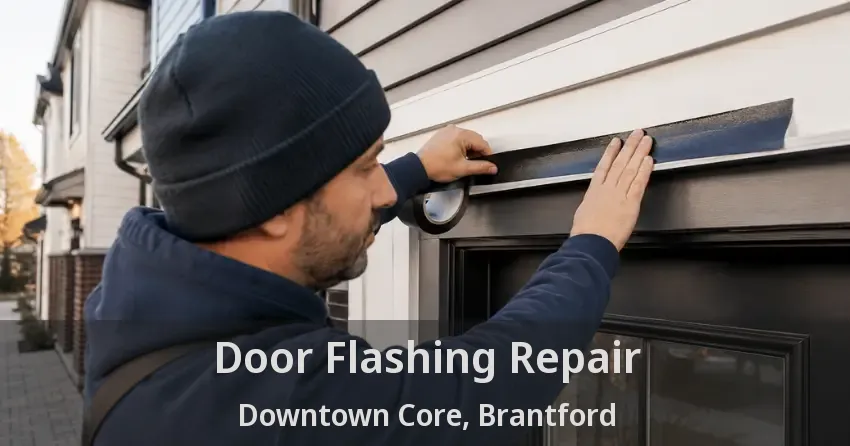 Door Flashing Repair Downtown Core, Brantford - ON