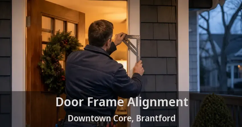 Door Frame Alignment Downtown Core, Brantford - ON