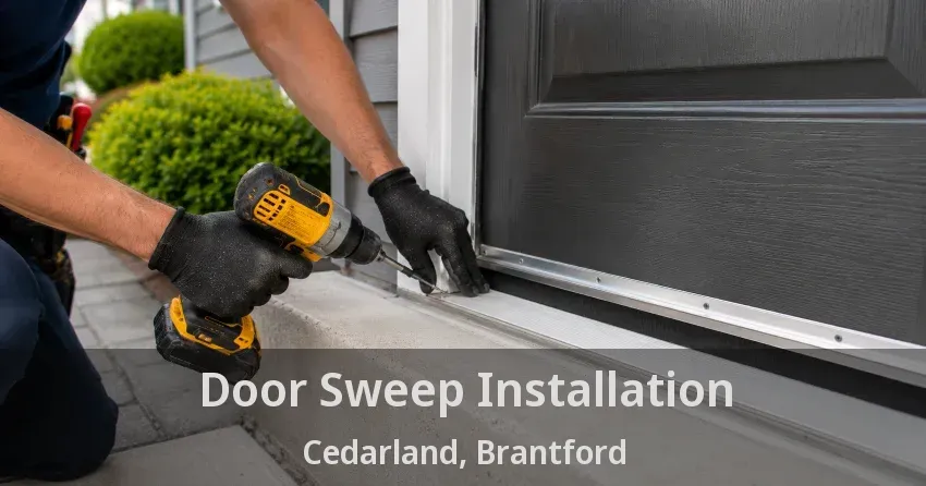 Door Sweep Installation Cedarland, Brantford - ON