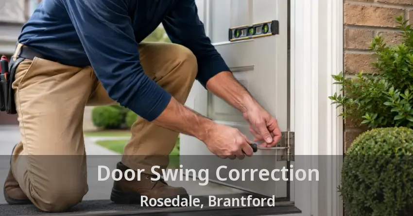 Door Swing Correction Rosedale, Brantford - ON