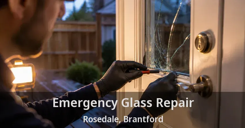 Emergency Glass Repair Rosedale, Brantford - ON