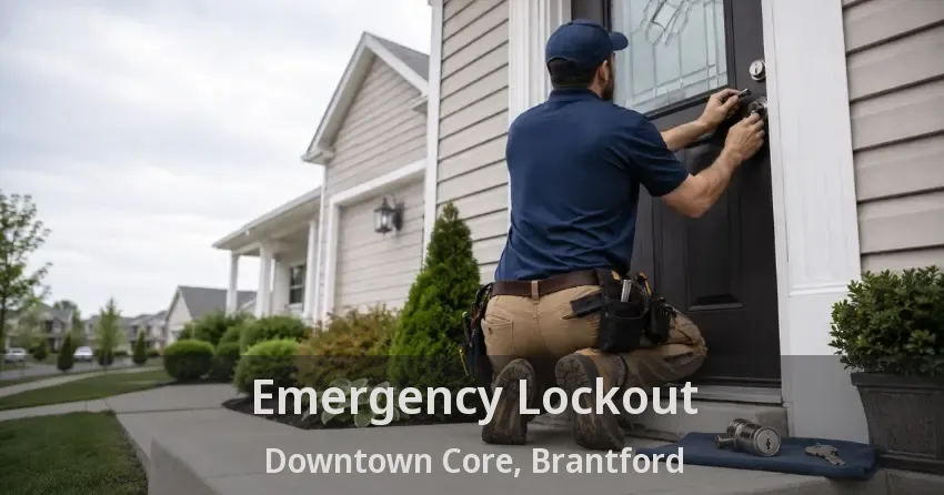 Emergency Lockout Downtown Core, Brantford - ON