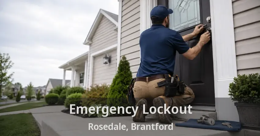 Emergency Lockout Rosedale, Brantford - ON