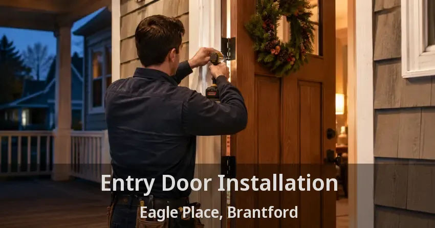 Entry Door Installation Eagle Place, Brantford - ON