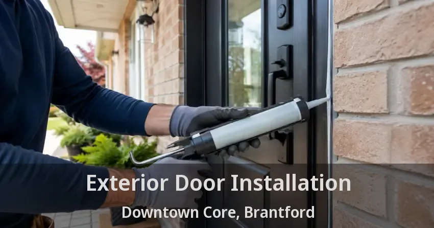 Exterior Door Installation Downtown Core, Brantford - ON