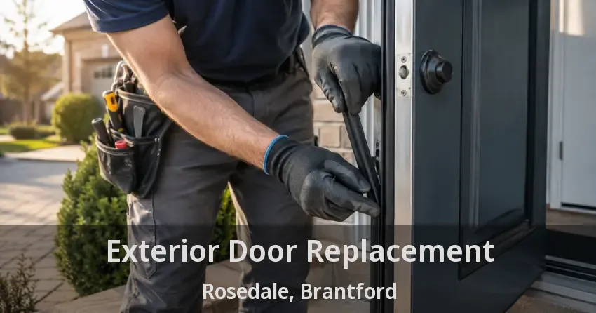 Exterior Door Replacement Rosedale, Brantford - ON