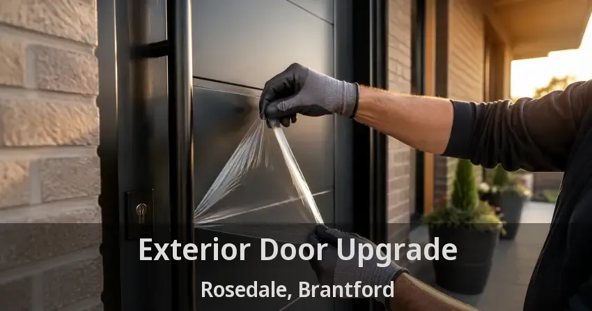 Exterior Door Upgrade Rosedale, Brantford - ON