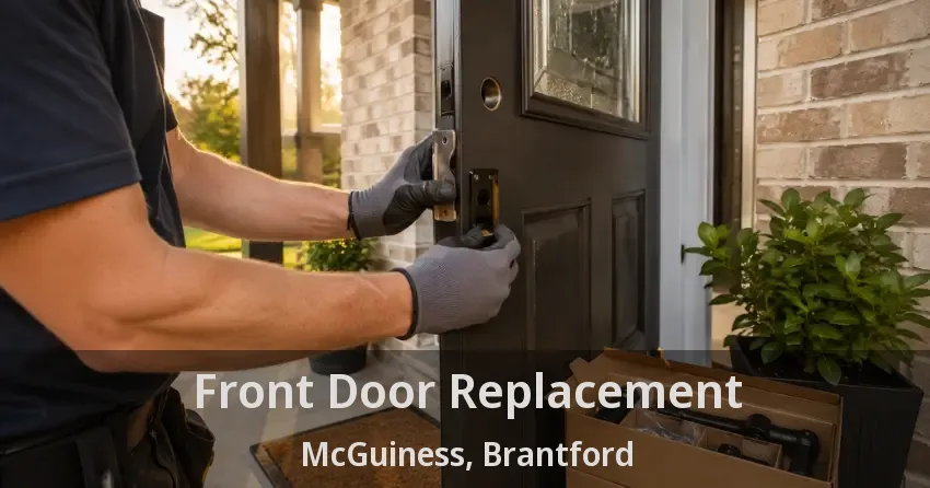 Front Door Replacement McGuiness, Brantford - ON