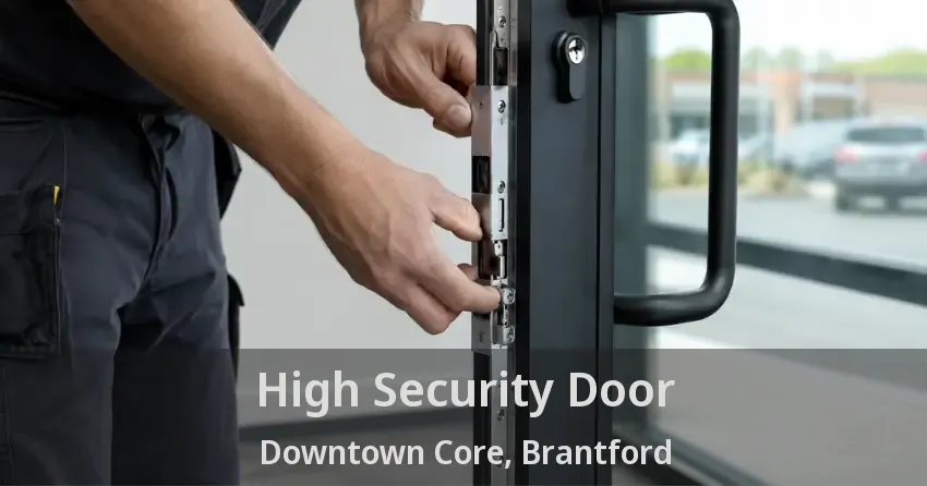 High Security Door Downtown Core, Brantford - ON