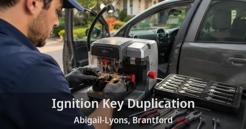 Ignition Key Duplication Abigail-Lyons, Brantford - ON