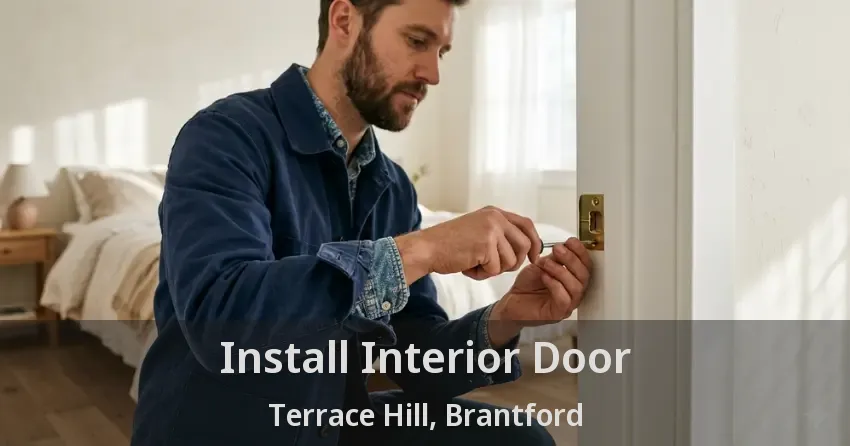 Install Interior Door Terrace Hill, Brantford - ON
