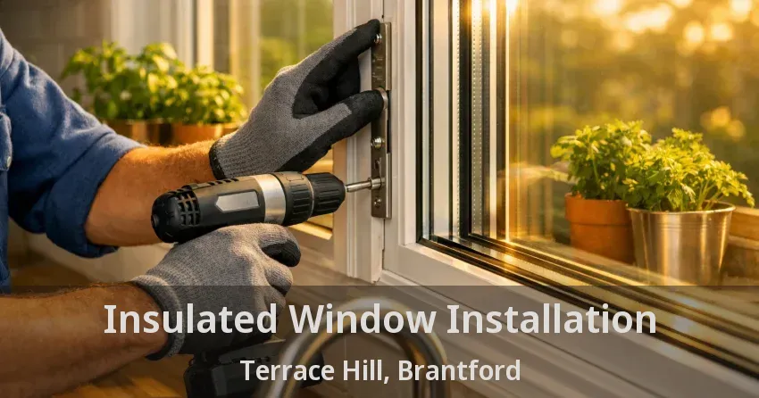 Insulated Window Installation Terrace Hill, Brantford - ON