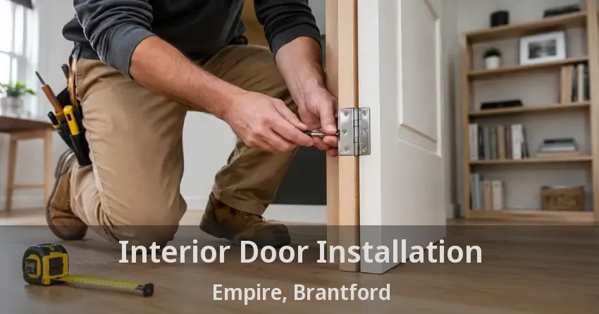 Interior Door Installation Empire, Brantford - ON