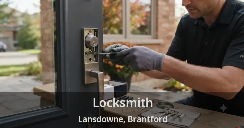 Locksmith Lansdowne, Brantford - ON