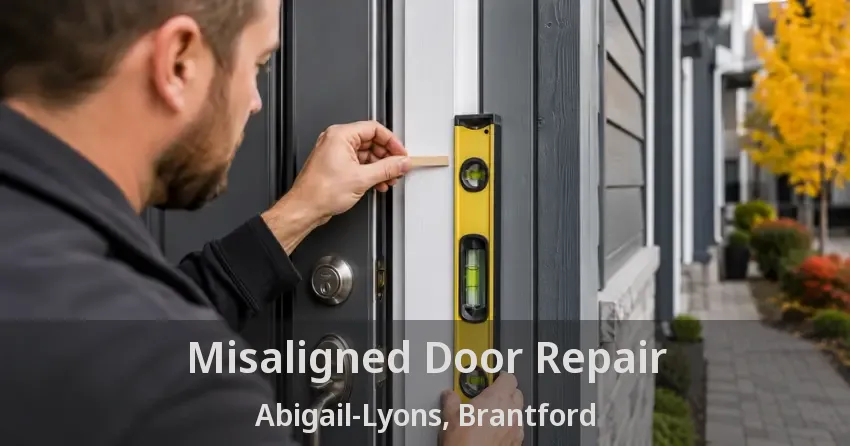 Misaligned Door Repair Abigail-Lyons, Brantford - ON