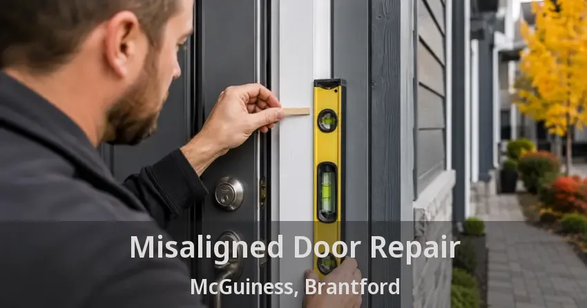 Misaligned Door Repair McGuiness, Brantford - ON
