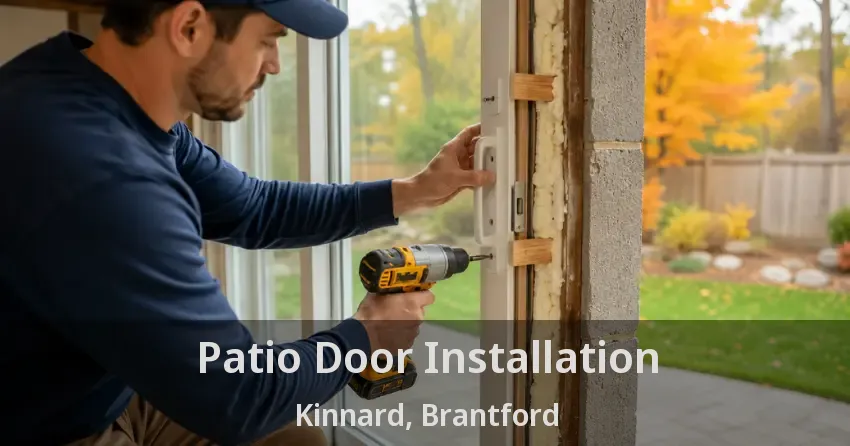 Patio Door Installation Kinnard, Brantford - ON