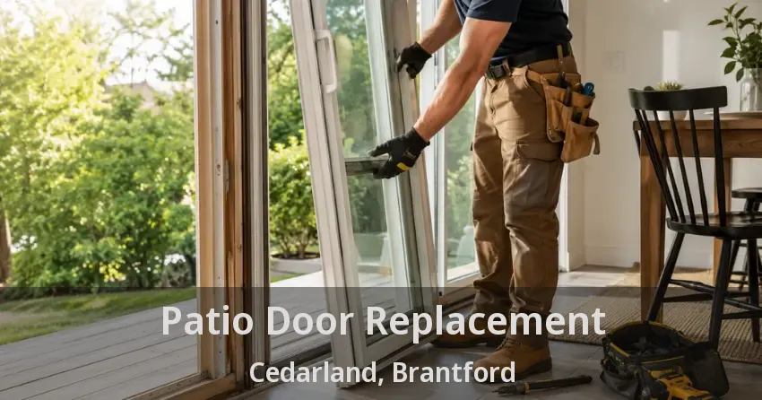 Patio Door Replacement Cedarland, Brantford - ON