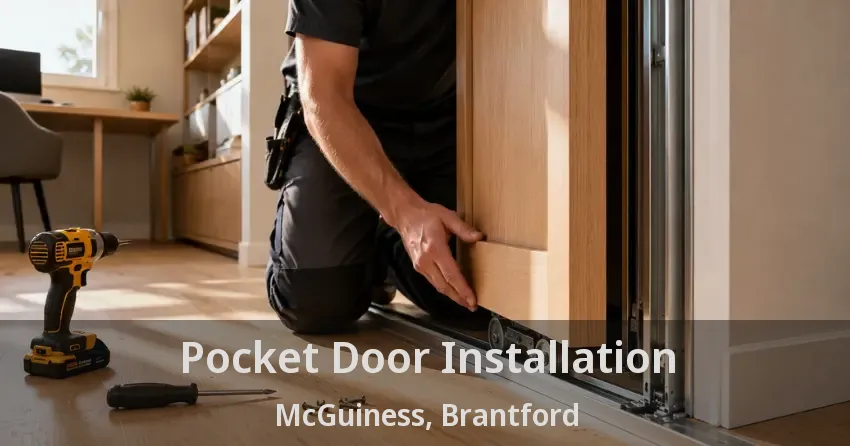 Pocket Door Installation McGuiness, Brantford - ON