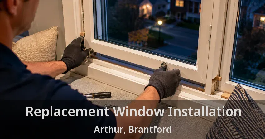 Replacement Window Installation Arthur, Brantford - ON