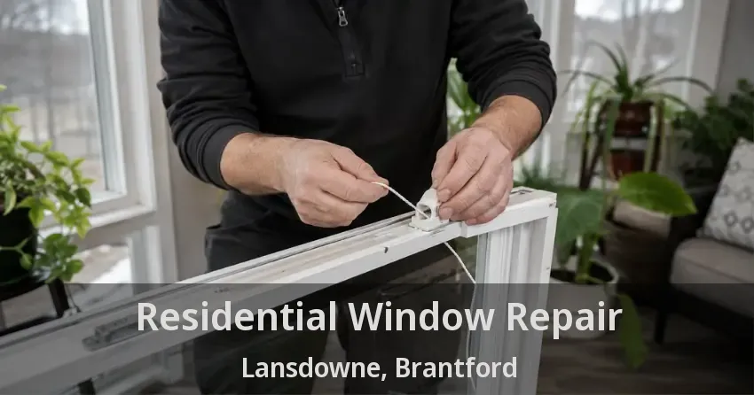 Residential Window Repair Lansdowne, Brantford - ON