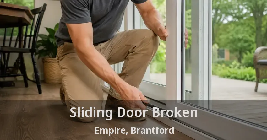 Sliding Door Broken Empire, Brantford - ON