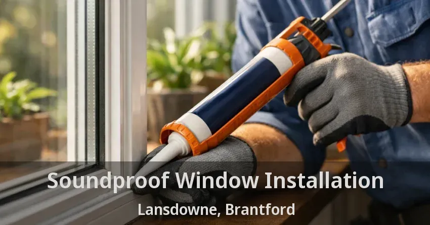 Soundproof Window Installation Lansdowne, Brantford - ON