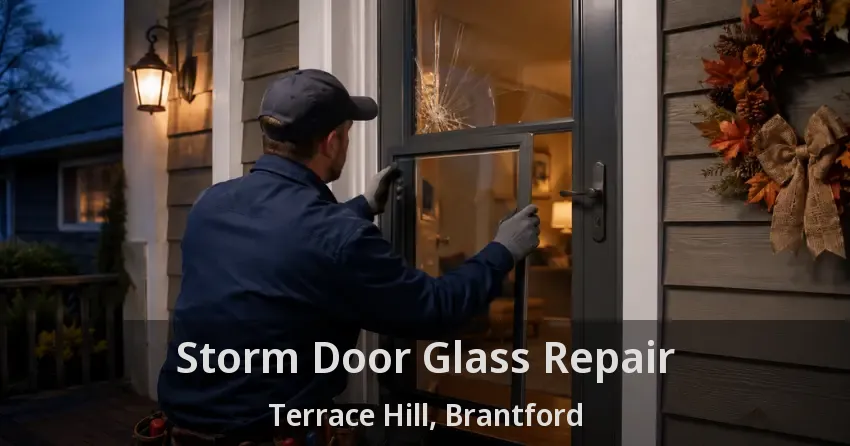 Storm Door Glass Repair Terrace Hill, Brantford - ON