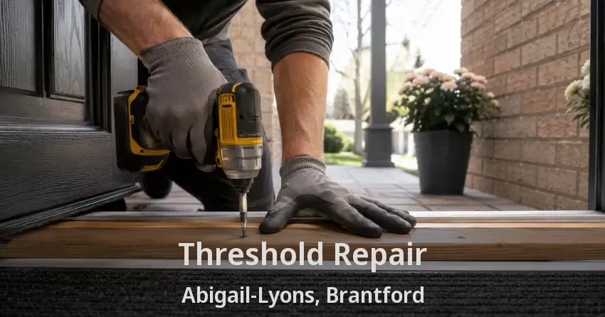 Threshold Repair Abigail-Lyons, Brantford - ON