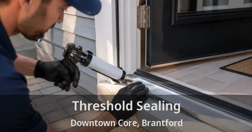 Threshold Sealing Downtown Core, Brantford - ON