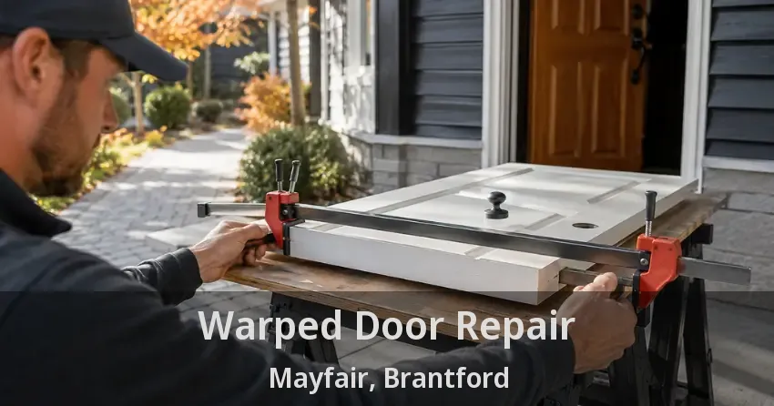 Warped Door Repair Mayfair, Brantford - ON
