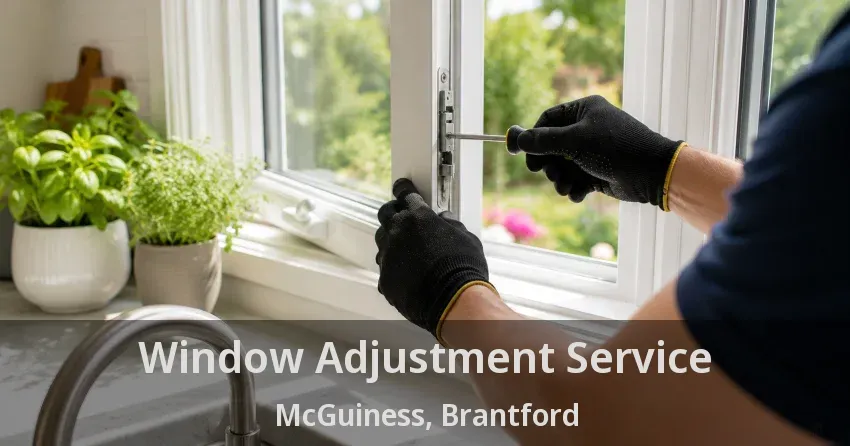 Window Adjustment Service McGuiness, Brantford - ON