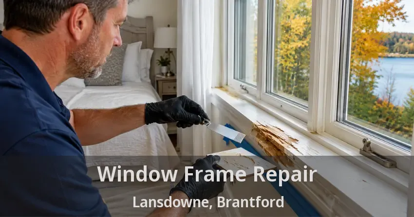 Window Frame Repair Lansdowne, Brantford - ON