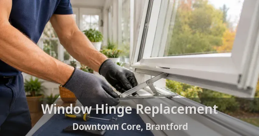 Window Hinge Replacement Downtown Core, Brantford - ON