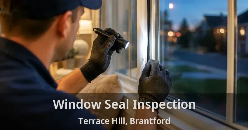 Window Seal Inspection Terrace Hill, Brantford - ON