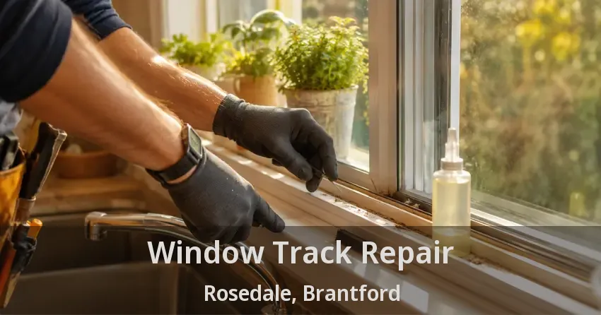 Window Track Repair Rosedale, Brantford - ON