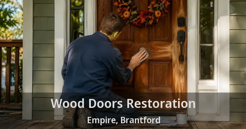 Wood Doors Restoration Empire, Brantford - ON