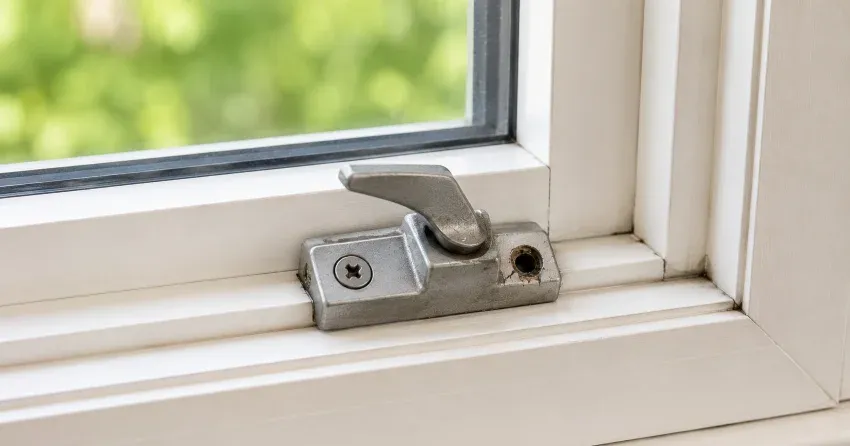 technician repairing a window balance mechanism in Ewing, Brantford